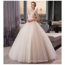 2017 высокая Принцесса Качество Белый Кристалл из бисера свадебные платья свадебное платье 2017 люкс